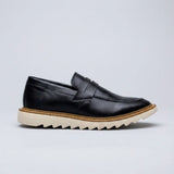 Mocassim Tratorado Siena Ripple Preto