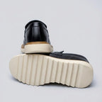 Mocassim Tratorado Siena Ripple Preto