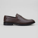 Mocassim Turim Loafer Couro Marrom