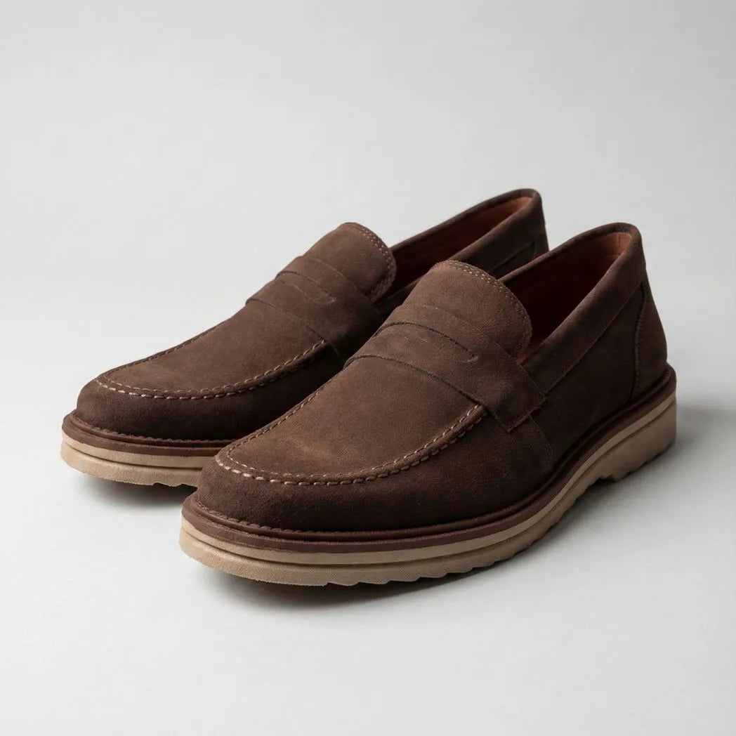 Mocassim de Camurça Monaco Edition Marrom