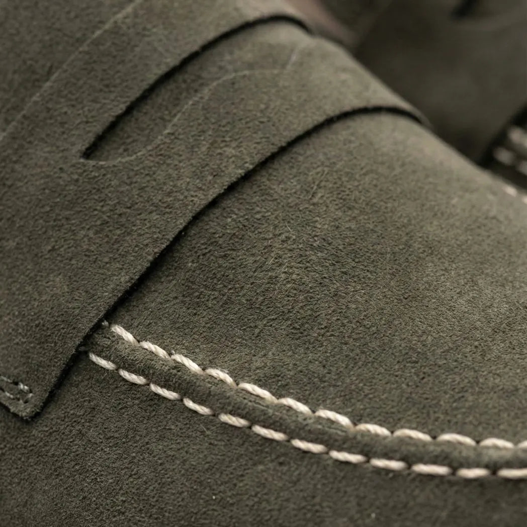 Mocassim de Camurça Monaco Edition Verde