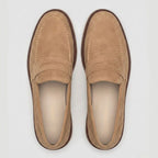 Mocassim de Camurça Monaco Edition Bege