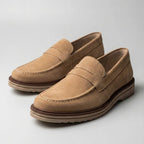 Mocassim de Camurça Monaco Edition Bege
