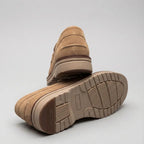 Mocassim de Camurça Monaco Edition Bege