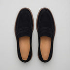 Mocassim de Camurça Monaco Edition Preto
