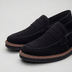 Mocassim de Camurça Monaco Edition Preto