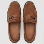 Mocassim de Camurça Titan Coffee Marrom