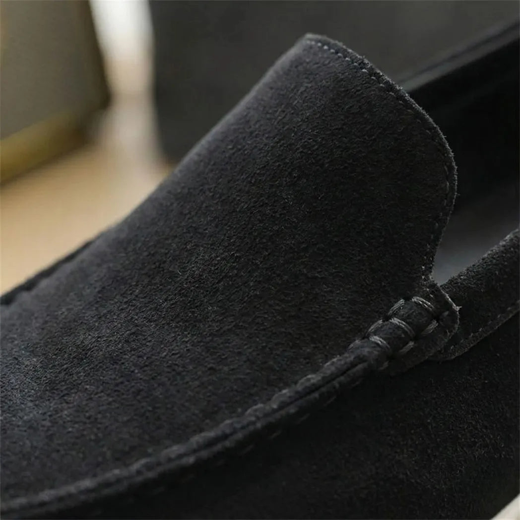 Mocassim de Camurça Preto