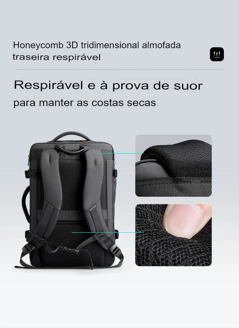 Mochila Sofistic de Viagem Expansível Notebook ForceBag