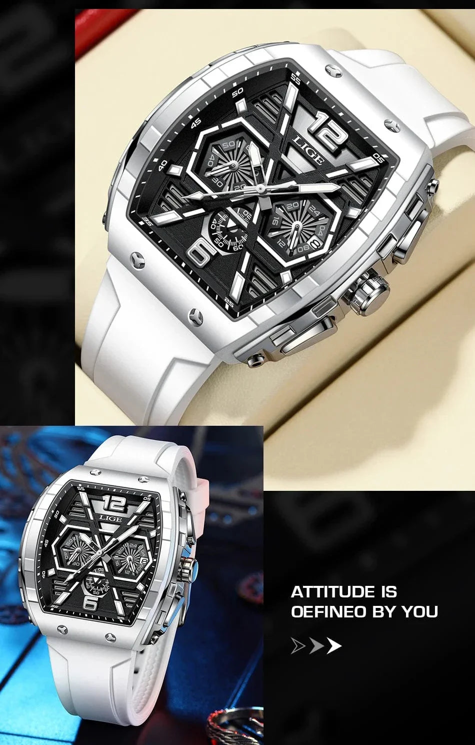 Relógio Masculino Sofistic de Luxo Quartzo