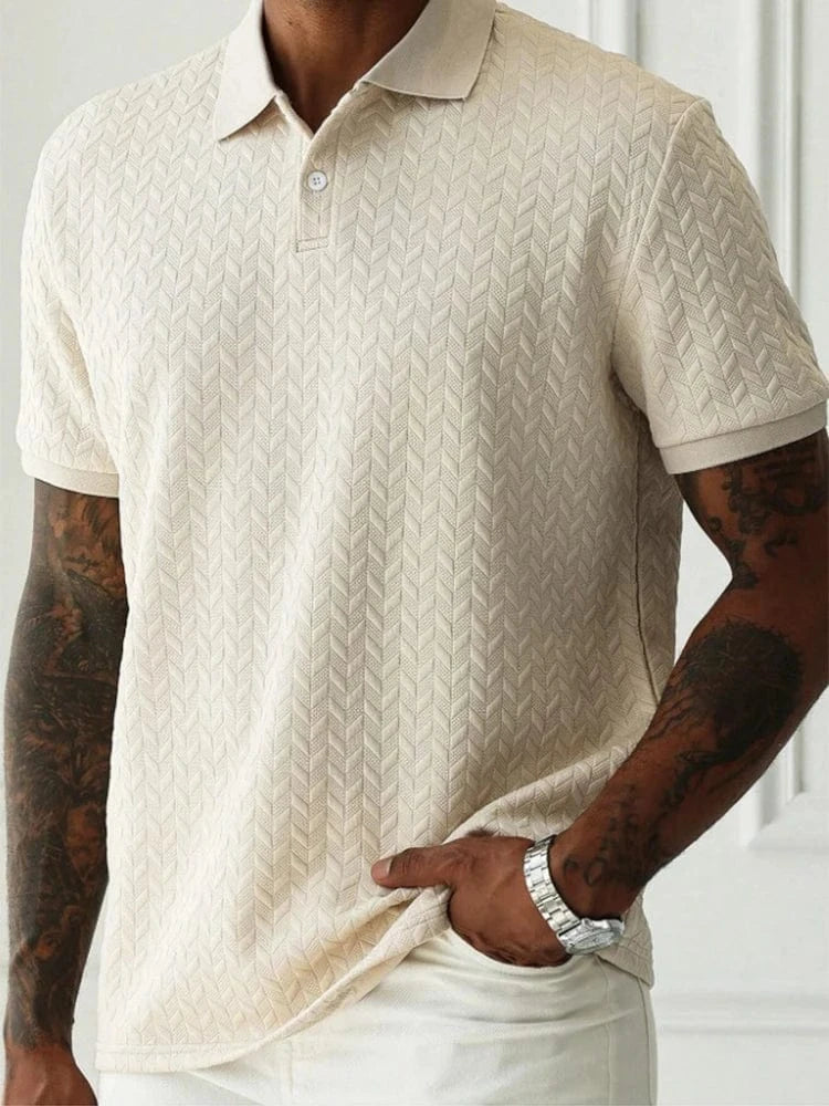Camisa Polo Texturizada Sofistic - Elegância e Conforto