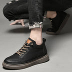 Sapato Sofistic de Couro Duke - Ganhe 6cm de Altura