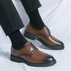 Sapatos Masculinos Sofistic de Couro Premium para Ocasiões Elegantes