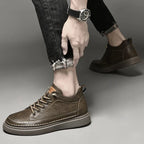 Sapato Sofistic de Couro Duke - Ganhe 6cm de Altura