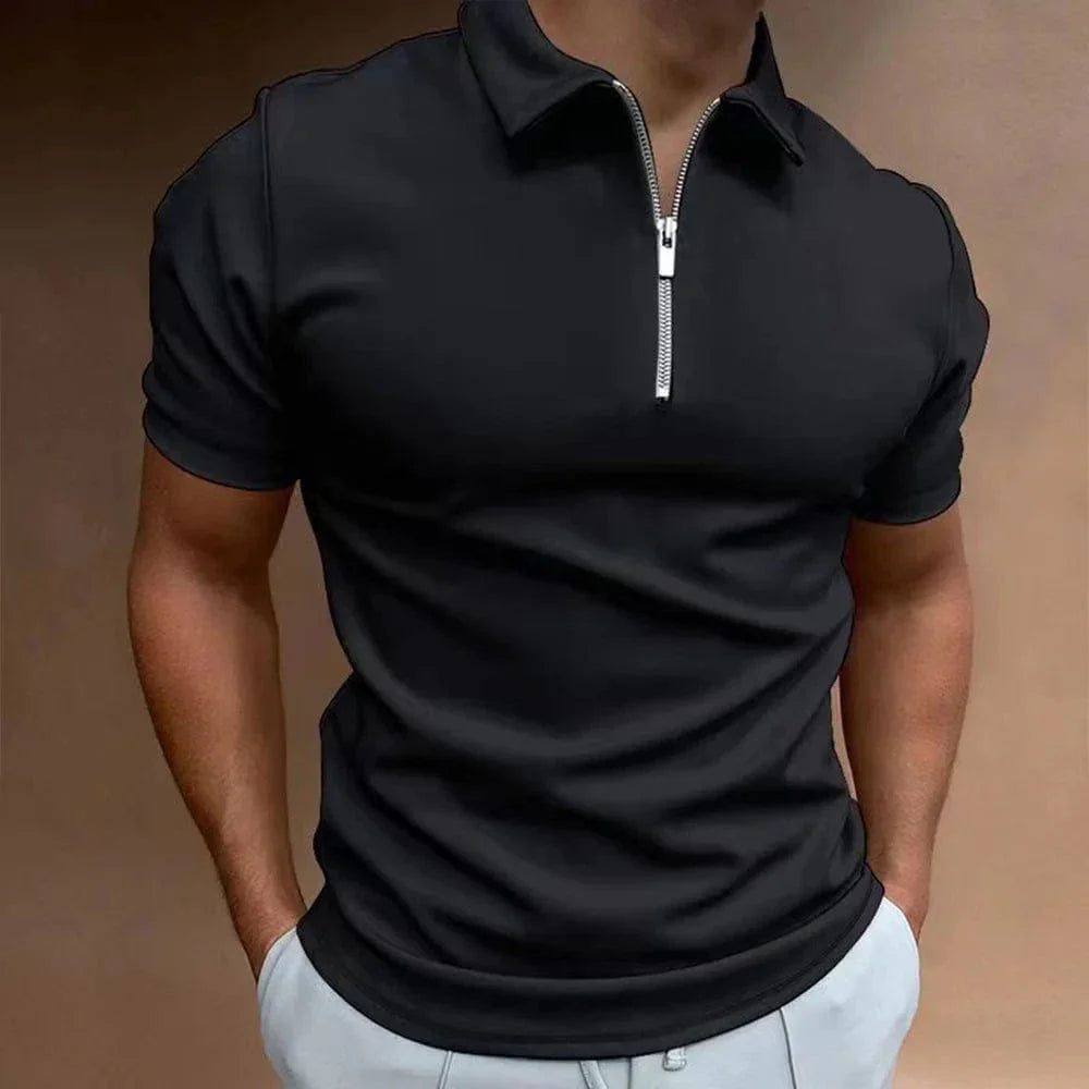 Camisa Polo Sofistic de Alta Qualidade com Gola Zip