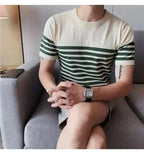 Camiseta Sofistic Listrada Masculina de Verão