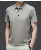 Camisa Polo Sofistic de Seda Luxuosa