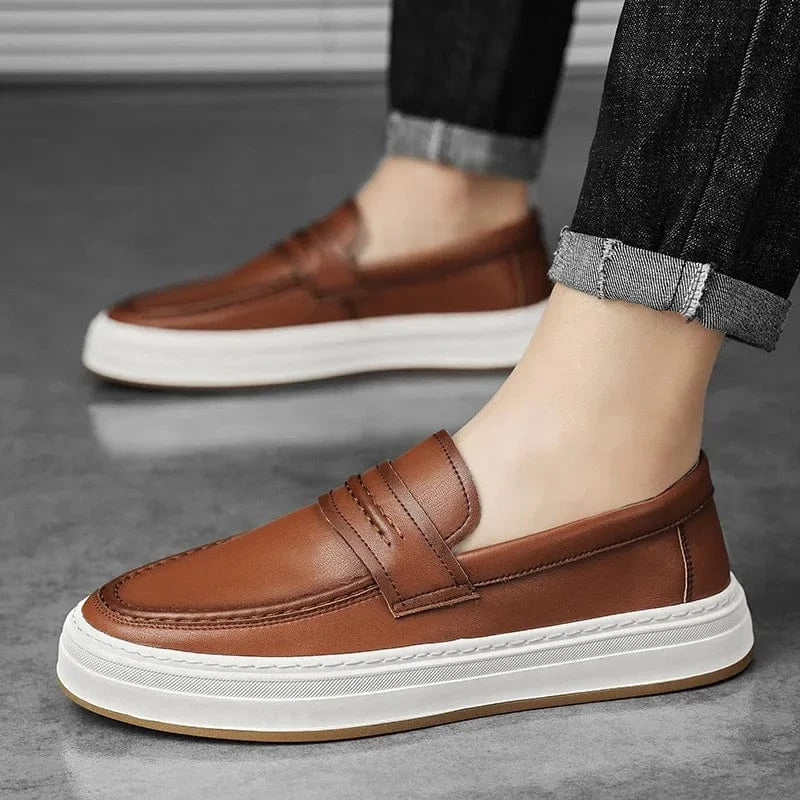 Mocassim Sofistic de Couro Texas