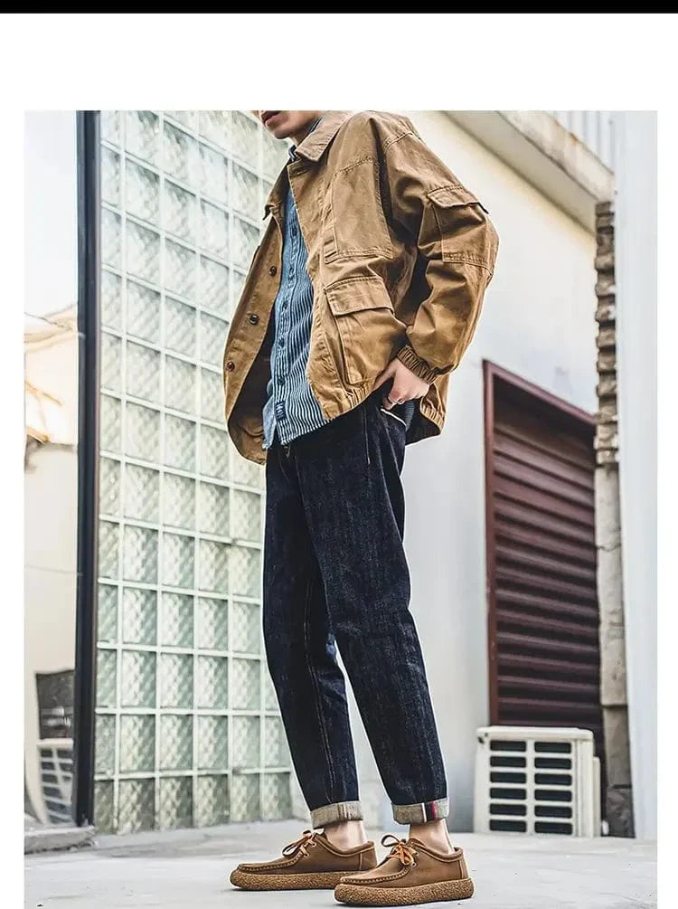 Sapatos Sofistic de Camurça Navi