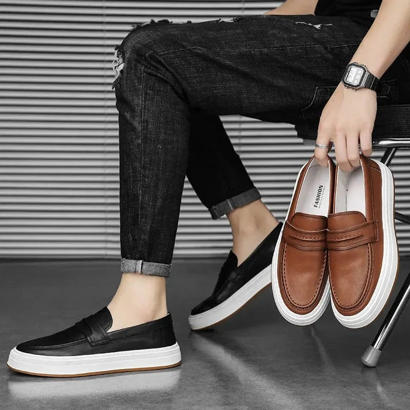 Mocassim Sofistic de Couro Texas