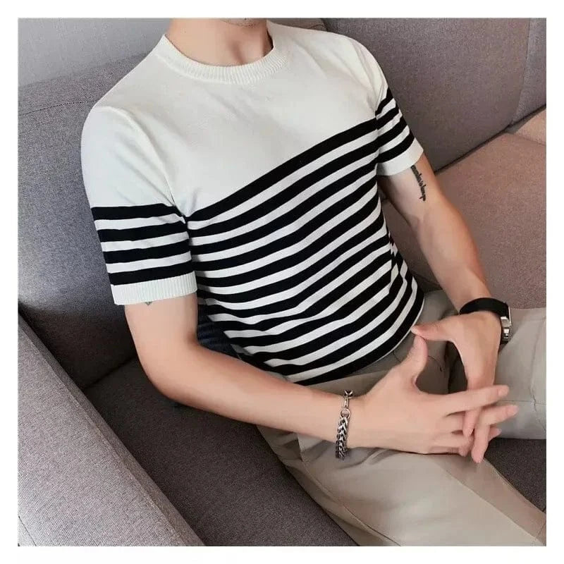 Camiseta Sofistic Listrada Masculina de Verão