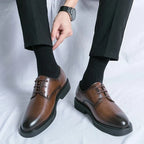 Sapatos Masculinos Sofistic de Couro Premium para Ocasiões Elegantes