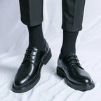 Sapatos Masculinos Sofistic de Couro Premium para Ocasiões Elegantes