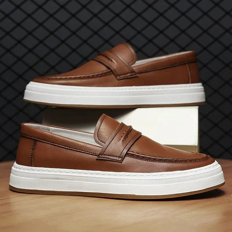 Mocassim Sofistic de Couro Texas