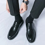 Sapatos Masculinos Sofistic de Couro Premium para Ocasiões Elegantes