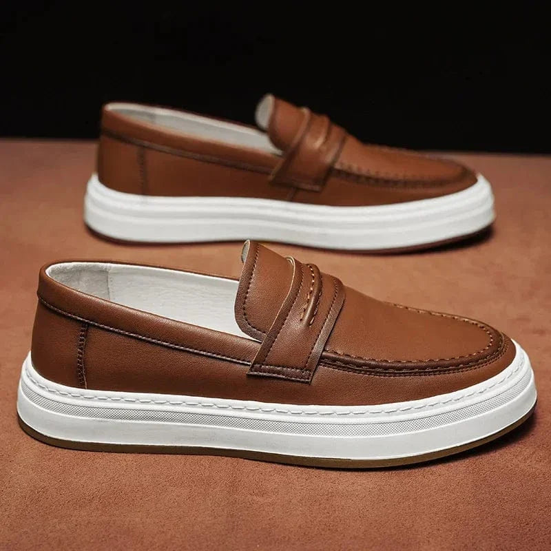 Mocassim Sofistic de Couro Texas