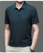 Camisa Polo Sofistic de Seda Luxuosa