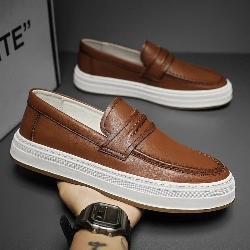 Mocassim Sofistic de Couro Texas