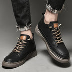 Sapato Sofistic de Couro Duke - Ganhe 6cm de Altura