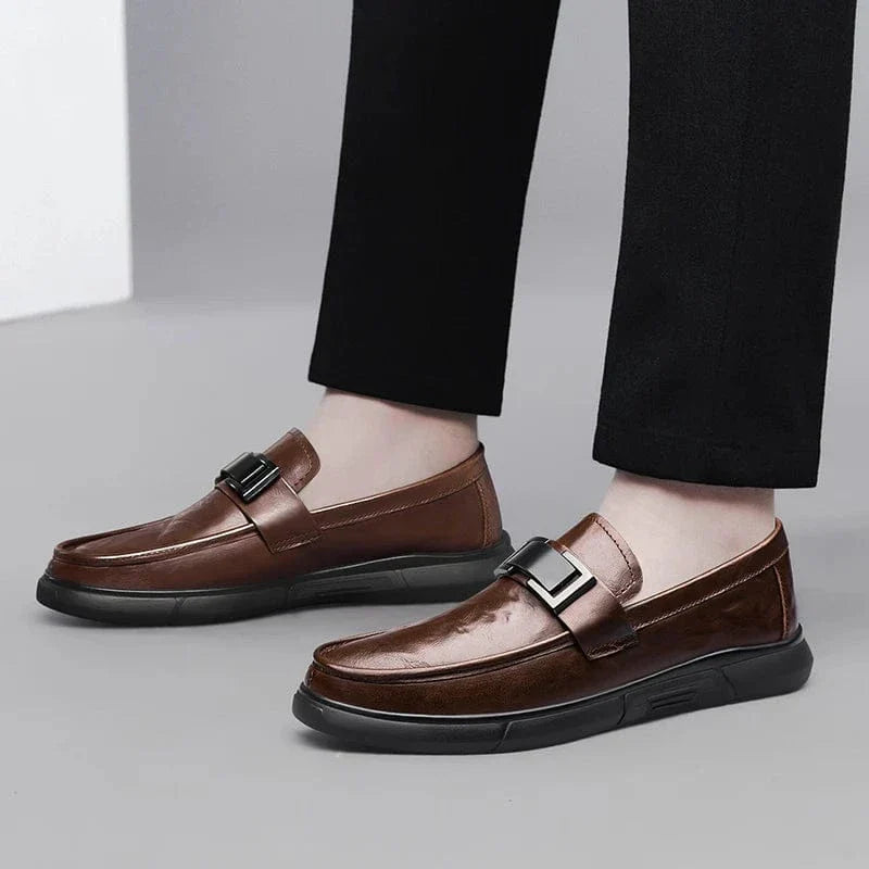Mocassim de Couro Sofistic - Elegância e Conforto