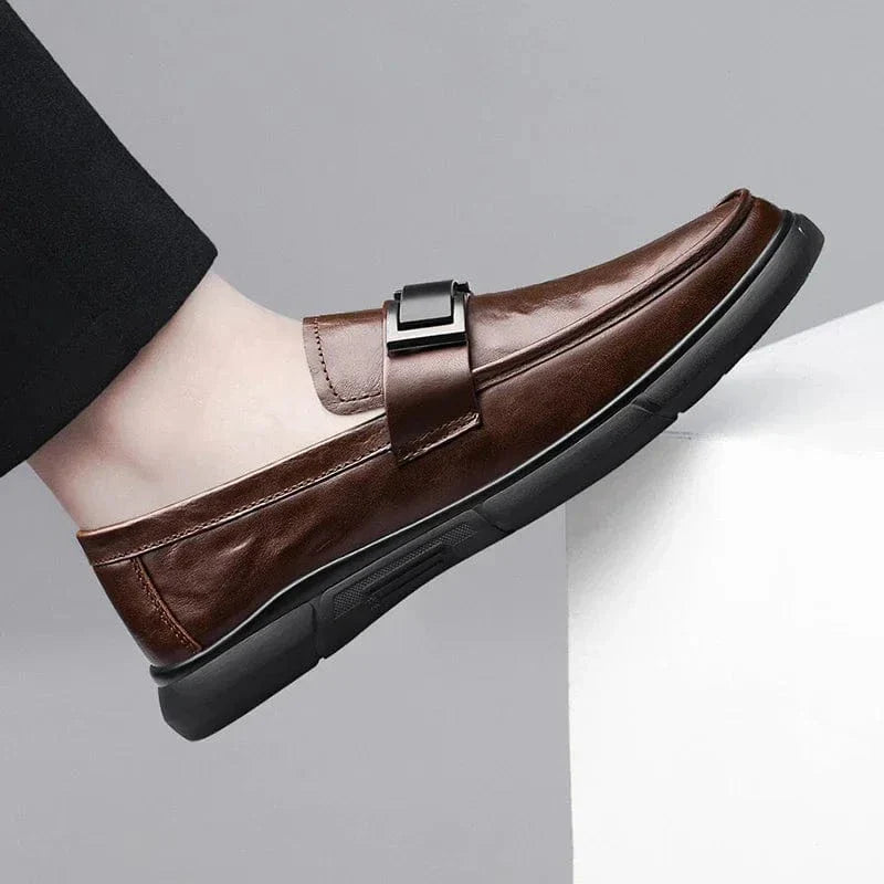 Mocassim de Couro Sofistic - Elegância e Conforto