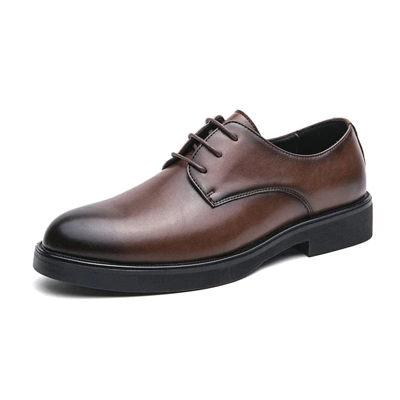 Sapatos Masculinos Sofistic de Couro Premium para Ocasiões Elegantes
