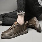 Sapato Sofistic de Couro Duke - Ganhe 6cm de Altura