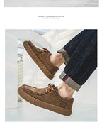 Sapatos Sofistic de Camurça Navi