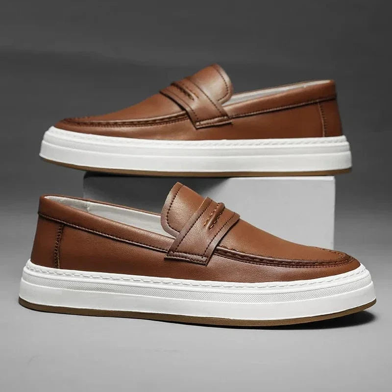 Mocassim Sofistic de Couro Texas