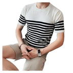 Camiseta Sofistic Listrada Masculina de Verão