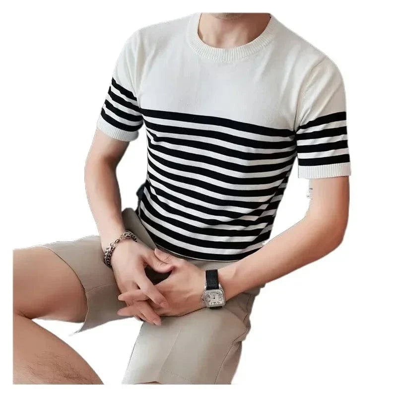 Camiseta Sofistic Listrada Masculina de Verão