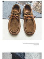 Sapatos Sofistic de Camurça Navi