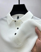 Camisa Polo Sofistic de Seda Luxuosa