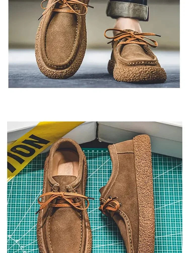 Sapatos Sofistic de Camurça Navi