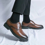 Sapatos Masculinos Sofistic de Couro Premium para Ocasiões Elegantes