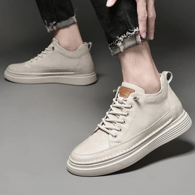 Sapato Sofistic de Couro Duke - Ganhe 6cm de Altura