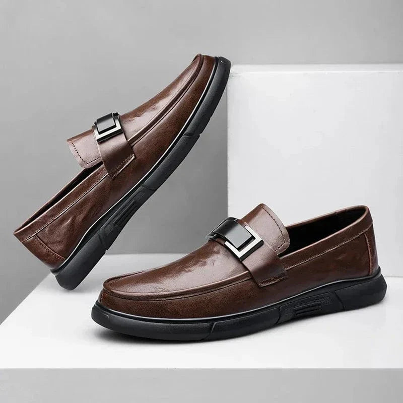 Mocassim de Couro Sofistic - Elegância e Conforto
