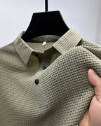 Camisa Polo Sofistic de Seda Luxuosa