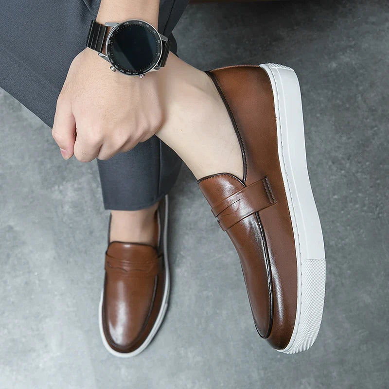 Mocassim Sofistic de Couro Texas
