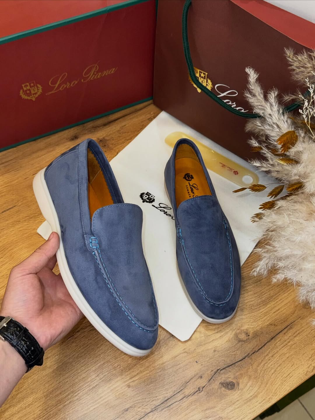 Mocassim Loafer de Camurça LP - Summer Walk Masculino